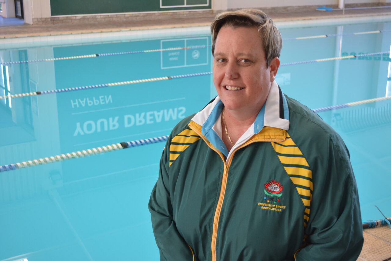 Madibaz aquatics manager Melinda Goosen will manage the South African diving team at the World University Games in Germany next month.