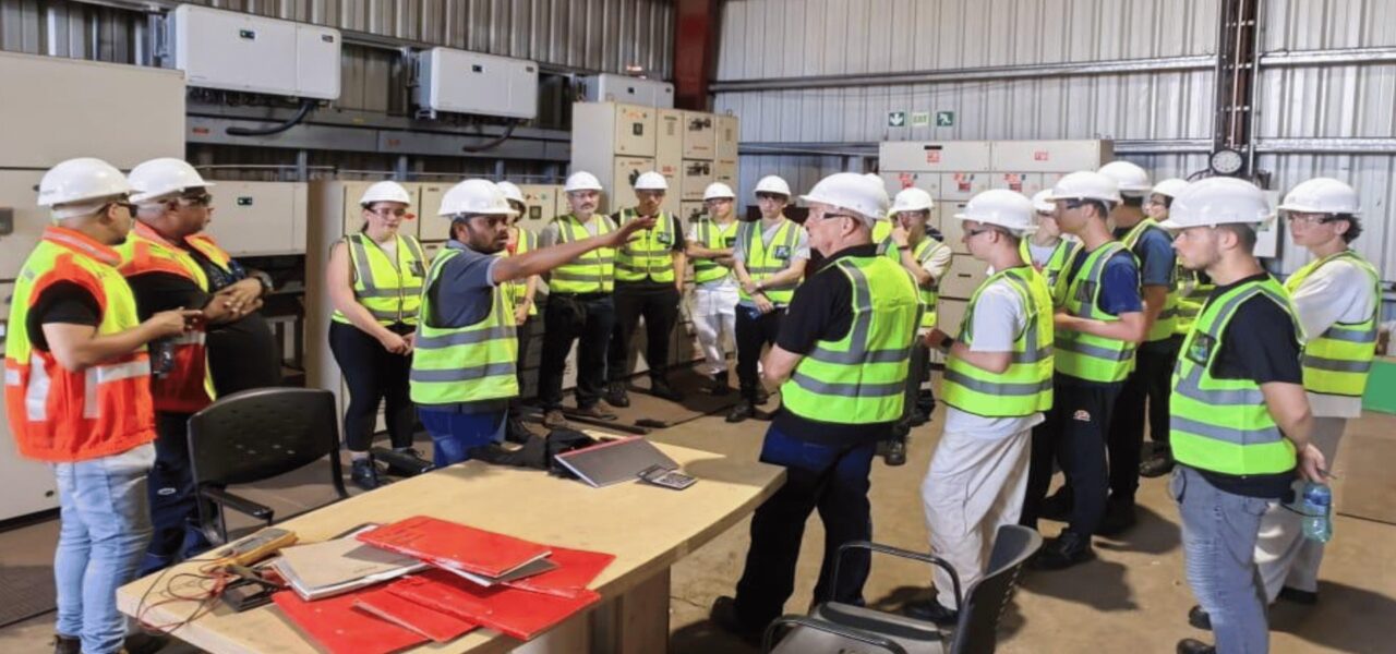 Coega Steels - Czech student visit