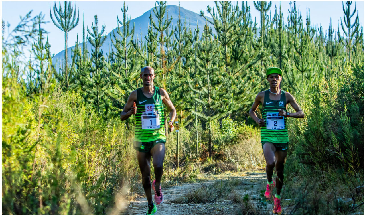 Forest Run 2025 Lloyd Bosman left Selwyn Matthews